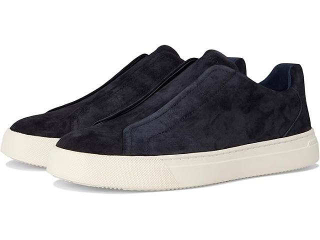 (取寄) ヴィンス メンズ レイクウッド スリッポン Vince men Lakewood Slip-ons Coastal Blue Suede