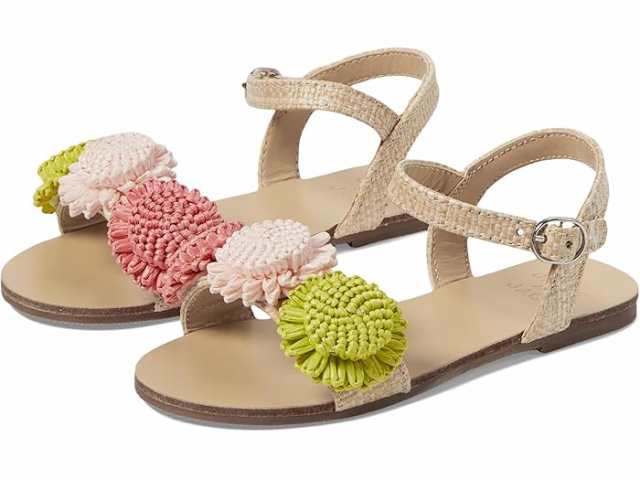 (取寄) ジャニー アンド ジャック ガールズ ストロー フラワード サンダル (トドラー/リトル キッド/ビッグ キッド) Janie and Jack girls Janie and Jack Straw Flowered Sandal (Toddler/Little Kid/Big Kid) Multicolorの通販は
