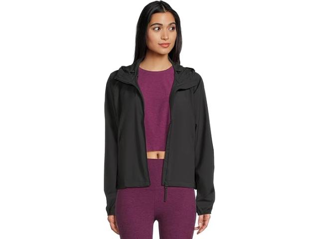 (取寄) ビヨンドヨガ レディース クロス カントリー パッカブル ジャケット Beyond Yoga women Cross Country Packable Jacket Black