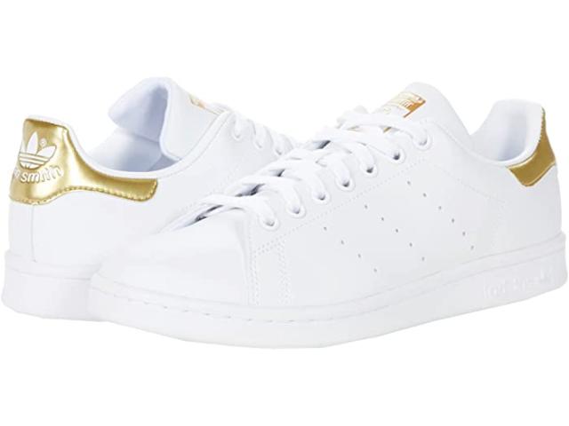 (取寄) アディダス オリジナルス レディース スタン スミス adidas Originals women  Stan Smith Footwear White/Footwear White/Gold llic 1