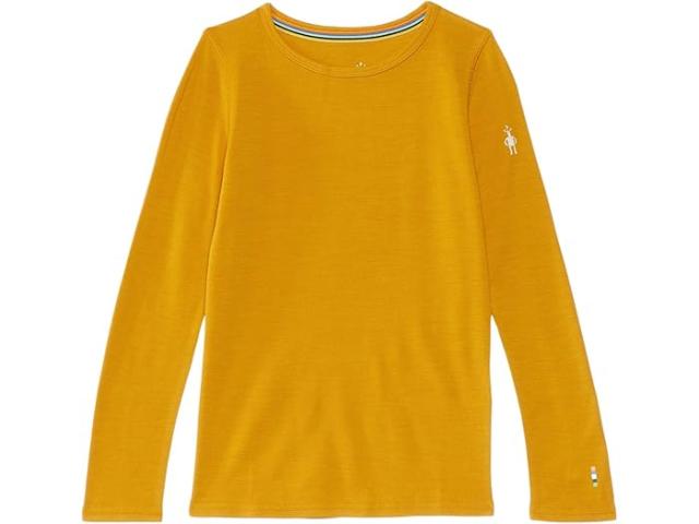 (取寄) スマートウール キッズ キッズ クラシック サーマル メリノ ベース レイヤー クルー (トドラー/リトル キッド/ビッグ キッド) Smartwool Kids kids Smartwool Kids Classic Thermal Merino Base Layer Crew (Toddler/Little Kid/Big Kid) Honey Goldの通販は 16,045円