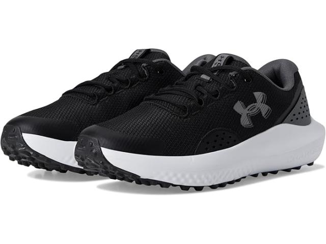 (取寄) アンダーアーマー メンズ サージ ゴルフ クリート Under Armour men Surge Golf Cleat Black/Castlerock/llic Gunl