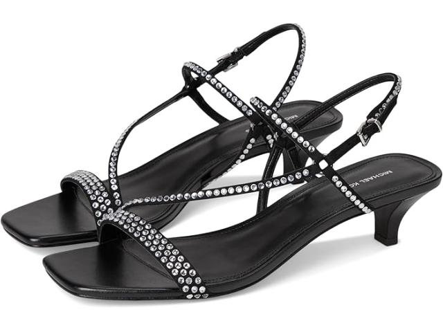 (取寄) マイケルコース レディース セリーナ キトン サンダル MICHAEL Michael Kors women Selina Kitten Sandals Black