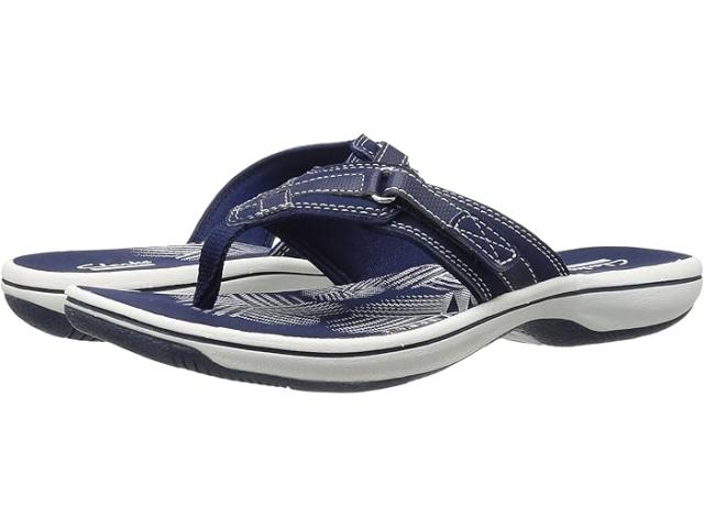 (取寄) クラークス レディース ブリーズ シー Clarks women Clarks Breeze Sea Navy Syntheticの通販は