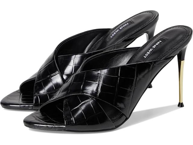 (取寄) ナインウエスト レディース  Nine West women Sancie Black Croco