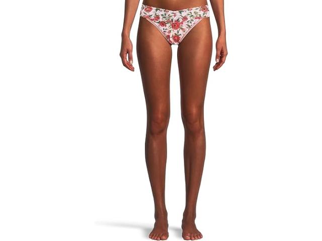 (取寄) ハンキー パンキー レディース シグニチャー レース プリンテッド オリジナル ライズ トング Hanky Panky women Hanky Panky Signature Lace Printed Original Rise Thong Je' Taime