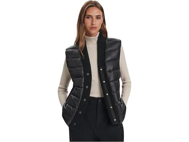(取寄) バーリー レディース コルウィン コンボ ボクシー ジレ Varley women Colwyn Combo Boxy Gilet Black