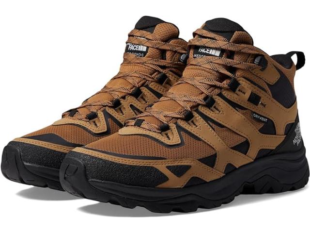 (取寄) ノースフェイス メンズ ヘッジホッグ 3 ミッド Wp The North Face men The North Face Hedgehog 3 Mid WP Utility Brown/TNF Blackの通販は 47,700円