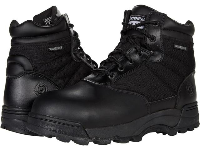 (取寄) オリジナル スワット メンズ クラシック 6 サイド ジップ ウォータープルーフ セーフティー トゥ Original S.W.A.T. men Original S.W.A.T. Classic 6" Side Zip Waterproof Safety Toe Blackの通販は 51,620円