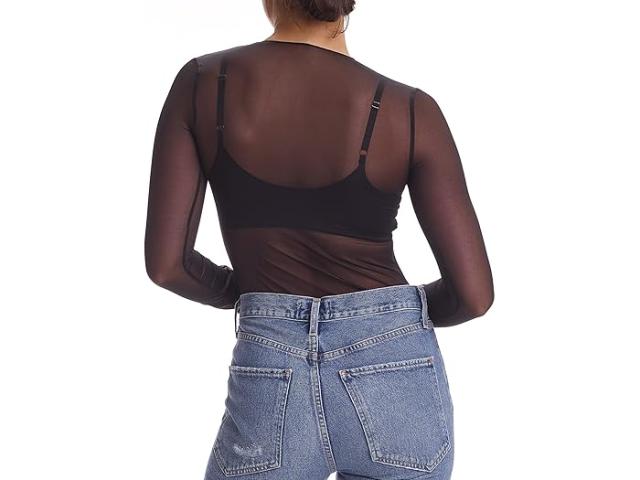 (取寄) コマンドー レディース シック メッシュ ロング スリーブ ティー TU115 Commando women Chic Me