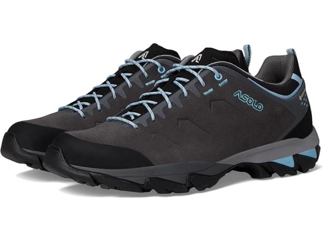 (取寄) アゾロ レディース アカディア Lth Gtx Asolo women Acadia Lth GTX Graphite/Sky Blue