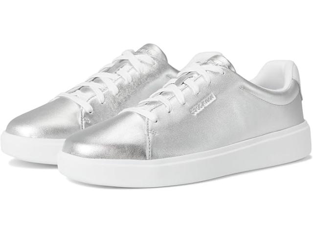 (取寄) コールハーン レディース グランド クロスコート トラベラー スニーカー Cole Haan women Grand Crosscourt Traveler Sneakers Silver/White