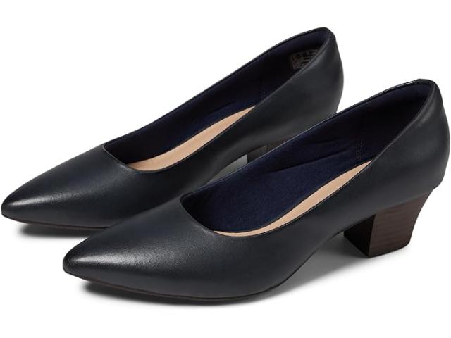 (取寄) クラークス レディース テレサ ステップ Clarks women Teresa Step Navy Leather