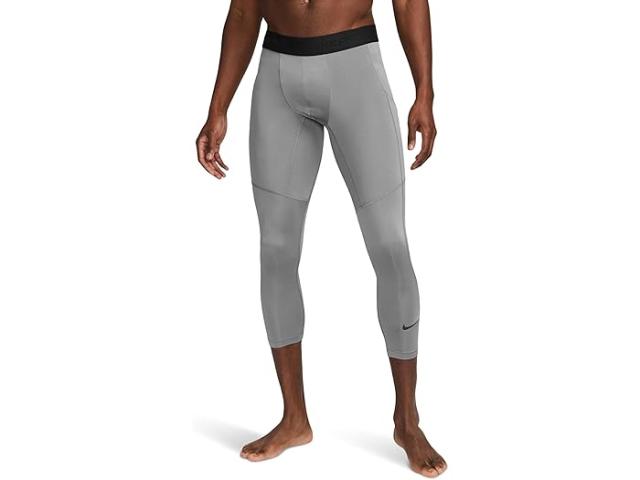 (取寄) ナイキ メンズ プロ ドライ-フィット 3/4 タイツ Nike men Pro Dri-FIT 3/4 Tights Smoke Grey/Black