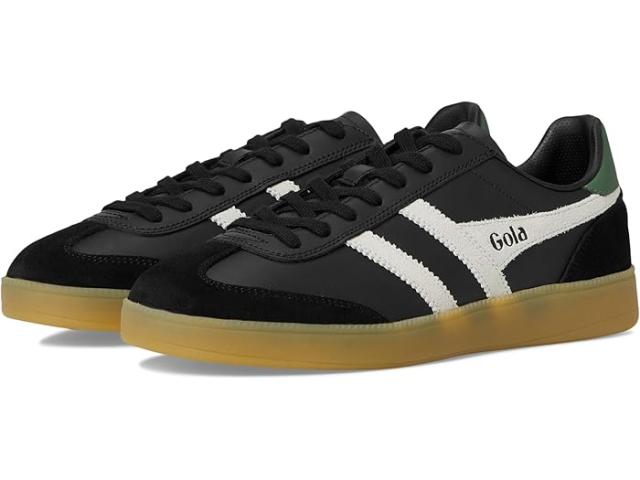 (取寄) ゴーラ メンズ バイパー レザー Gola men Viper Leather Black/Off White/Evergreen/Gum