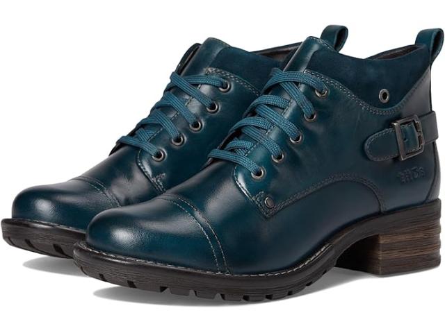 (取寄) タオス フットウェア レディース ミニ クレイブ Taos Footwear women Mini Crave Petrol Blue Leather
