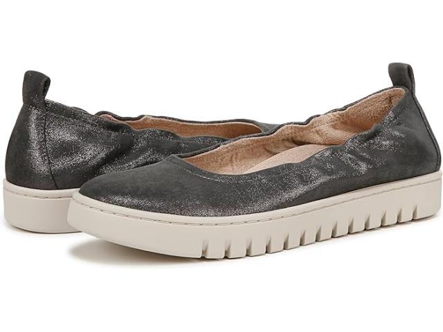 (取寄) バイオニック レディース アップタウン バレエ スリップ-オンズ VIONIC women VIONIC Uptown Ballet Slip-ons Polluted Silver Leatherの通販は 32,000円