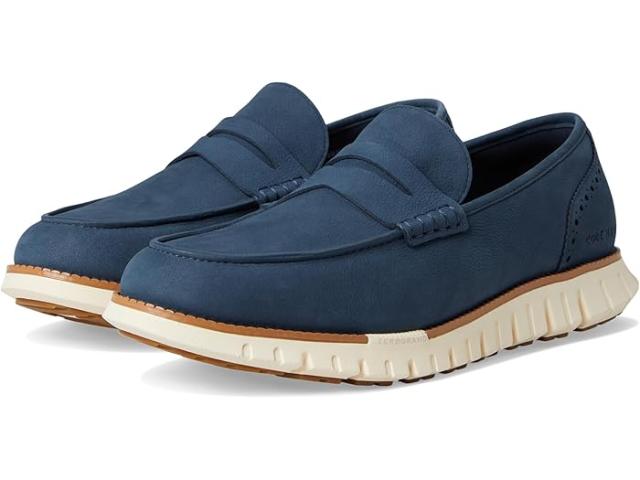 (取寄) コールハーン メンズ ゼログランド リマスタード ペニー ローファー Cole Haan men Zerogrand Remastered Penny Loafer Big Dipper Nubuck/Natural Tan/Ivory