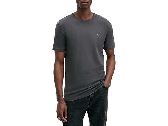 (取寄) オールセインツ メンズ ブレース ショート スリーブ クルー AllSaints men Brace Short Sleeve Crew Carter Greyの通販は 18,660円