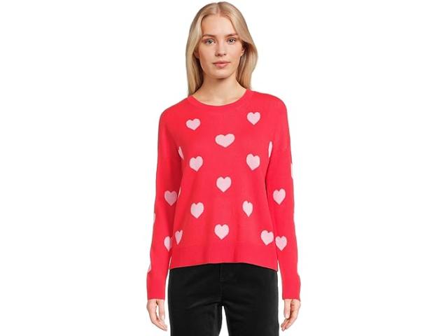 (取寄) リリー ピュリッツァー レディース テンスリー セーター Lilly Pulitzer women Tensley Sweater Rococo Red Hearts Jacquard