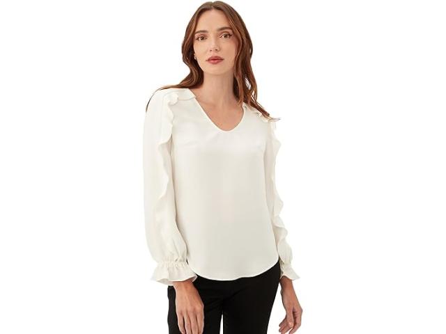 (取寄) トリーナターク レディース アウル トップ Trina Turk women Trina Turk Owl Top Whitewashの通販は