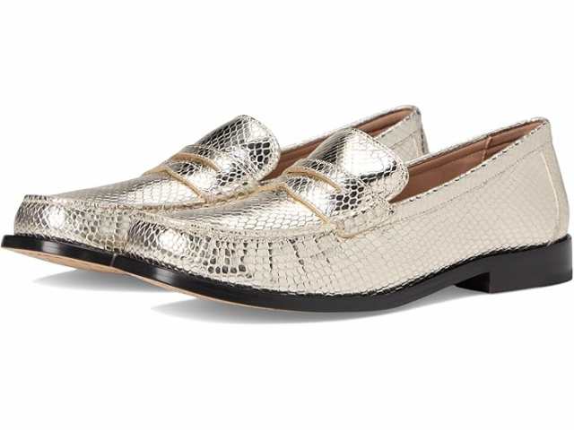 (取寄) コールハーン レディース ラナ ラックス ペニー ローファーズ リマスタード Cole Haan women Lana Lux Penny Loafers Remastered Gold Snake Print Leatherの通販は 34,944円