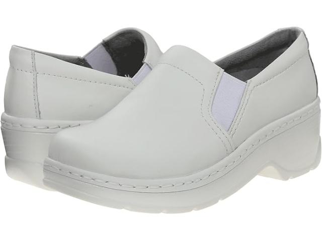 (取寄) クロッグ スフットウェア レディース ネイプルズ Klogs Footwear women Naples White Leather