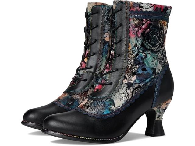 (取寄) ラルティストバイスプリングステップ レディース  L'Artiste by Spring Step women Bewitch-prit Navy Multi