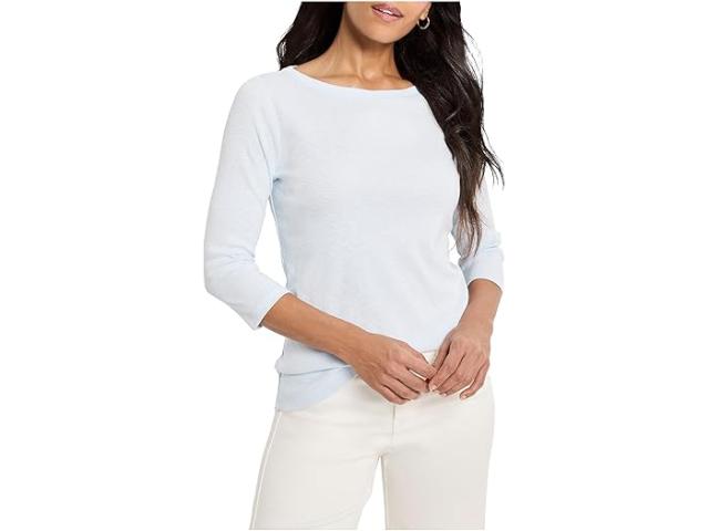(取寄) ニックゾー レディース 3/4 スリーブ ボート ティー NIC+ZOE women 3/4 Sleeve Boat Tee Pale Sky