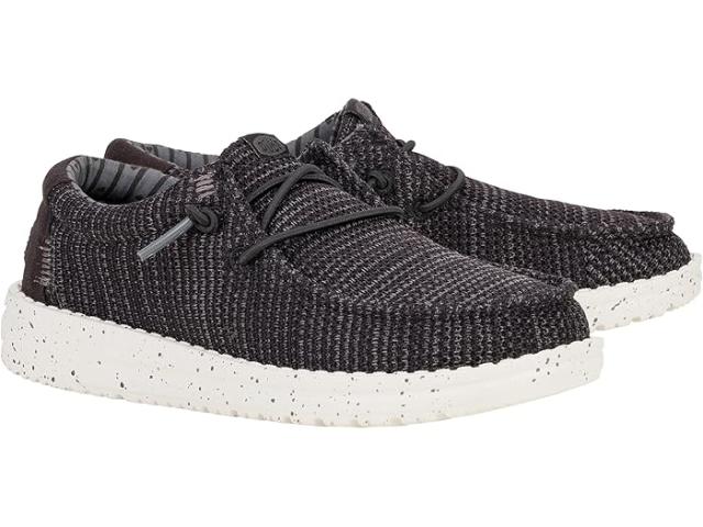 (取寄) ヘイデュードキッズ ボーイズ ウォーリー ストレッチ ソックス (リトル キッド/ビッグ キッド) Hey Dude Kids boys Hey Dude Kids Wally Stretch Sox (Little Kid/Big Kid) Black/Whiteの通販は