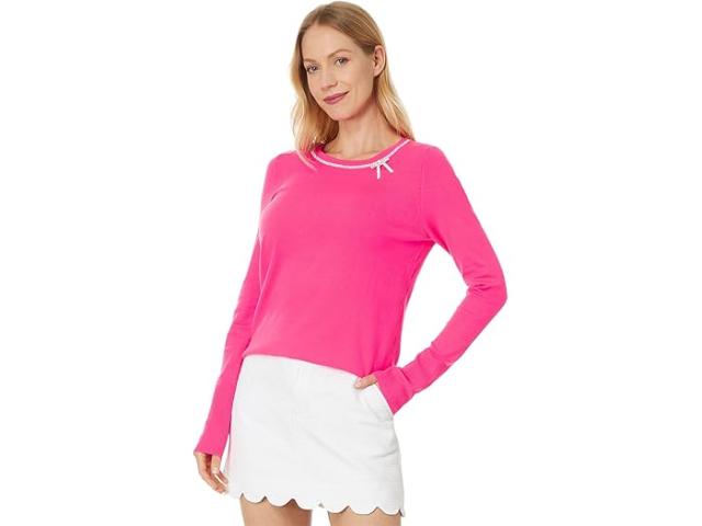 (取寄) リリー ピュリッツァー レディース モルゲン セーター Lilly Pulitzer women Lilly Pulitzer Morgen Sweater Passion Fruit Pinkの通販は