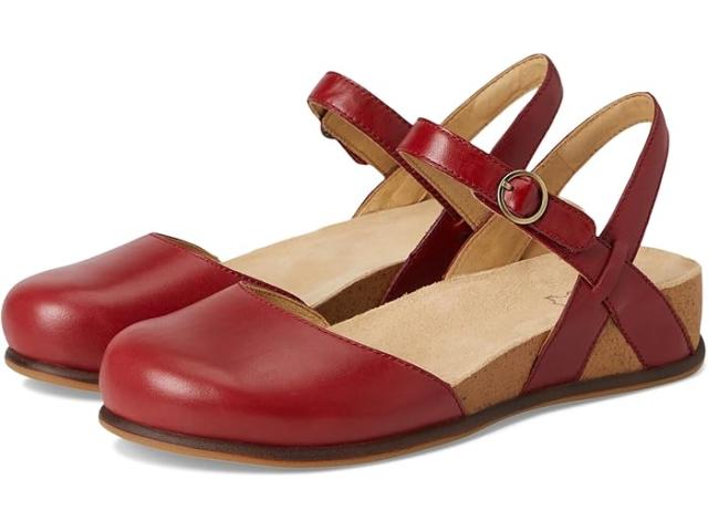 (取寄) ダンスコ レディース クリスティン Dansko women Christine Red Burnished Nappa
