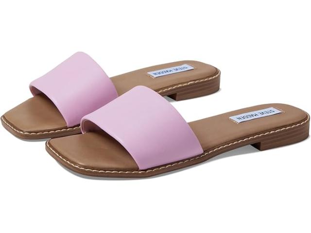 (取寄) スティーブマデン レディース サンドラ サンダル Steve Madden women Sandra Sandal Pink Leatherの通販は 15,925円