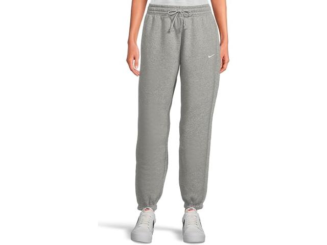 (取寄) ナイキ レディース スポーツウェア フェニックス フリース ハイウエスト オーバーサイズ スウェットパンツ Nike women Sportswear Phoenix Fleece High-waisted Oversized Sweatpants Dark Grey Heather/Sail