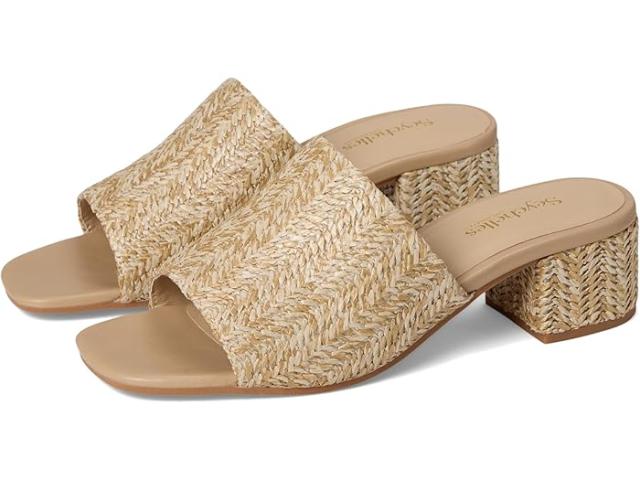 (取寄) セイシェル レディース ペッパー ラフィア サンダル スライド Seychelles women Pepper Raffia Sandal Slide Natural
