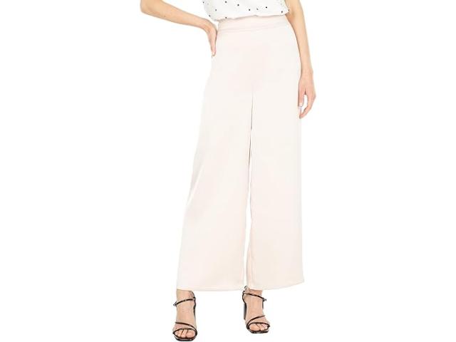 (取寄) バッジェリーミシュカ レディース ワイド レッグ クロップド パンツ Badgley Mischka women Wide Leg Cropped Pants Blush