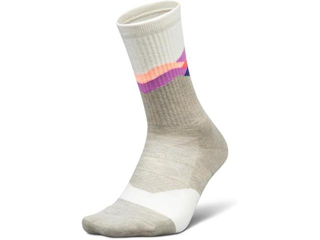 (取寄) フィーチャーズ トレイル マックス クッション ミニ クルー Feetures Trail Max Cushion Mini Crew Mountain High Cream