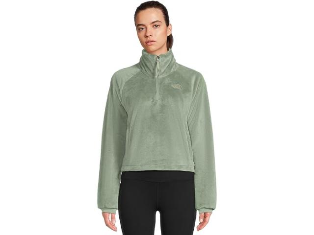 (取寄) ノースフェイス レディース オシト ラックス ジップ ジャケット The North Face women Osito Lux A Zip Jacket Slate Moss