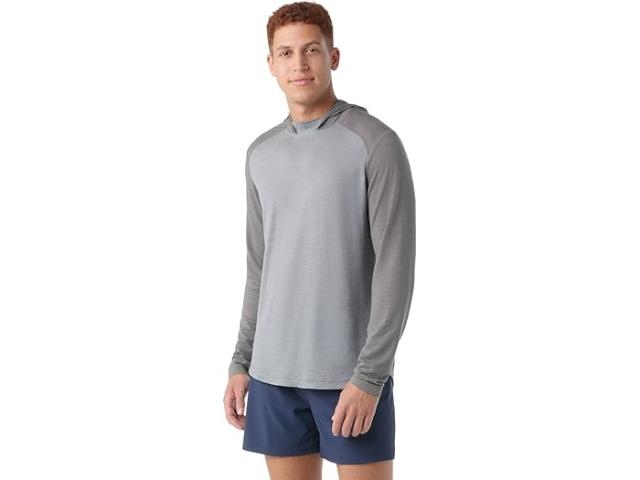 (取寄) スマートウール メンズ アクティブ メッシュ ブーディ Smartwool men Smartwool Active Mesh Hoodie Light Gray Heatherの通販は