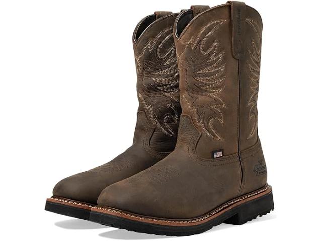 (取寄) ソログッド メンズ アメリカン ヘリテージ ウィロー スクエア トゥ ウェリントン ソフト トゥ Thorogood men Thorogood American Heritage Willow Square Toe Wellington Soft Toe Crazy Horse