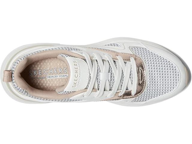 (取寄) スケッチャーズ レディース ヘイゼル - メタリック ソワレ SKECHERS women SKECHERS Hazel - Metallic Soiree White/Goldの通販は