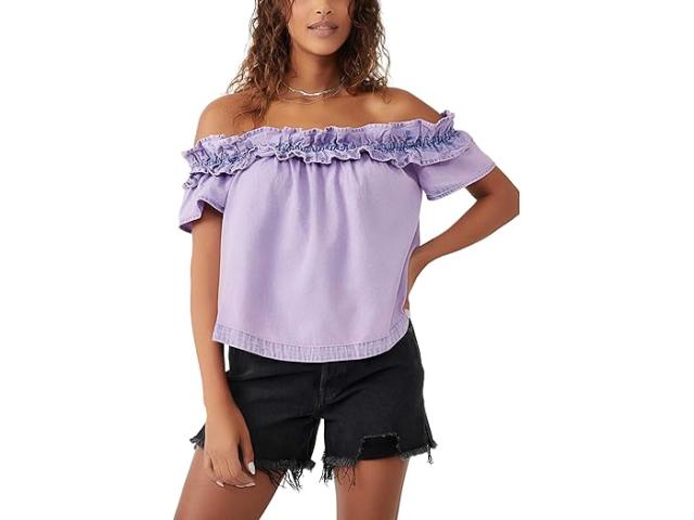 (取寄) フリーピープル レディース マキシン トップ Free People women Free People Maxine Top Orchid Overdyeの通販は