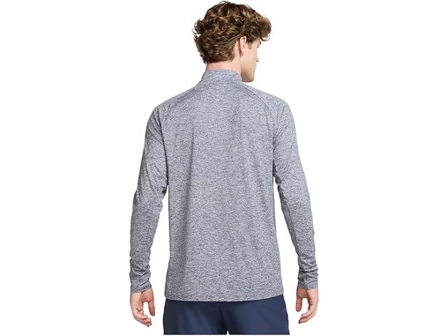 (取寄) ナイキ メンズ ストライド ドライ-フィット 1/4-ジップ ランニング トップ Nike men Stride Dri-FIT 1/4-Zip Running Top Thunder Blue/Heather/Reflective Silver