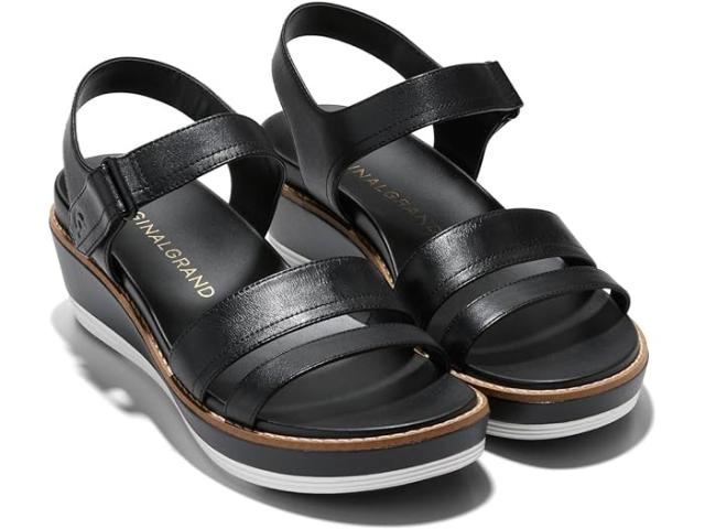 (取寄) コールハーン レディース オリジナルグランド ペイトン フラットフォーム Cole Haan women Cole Haan Originalgrand Peyton Flatform Black/Black