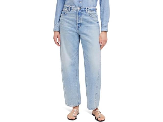 (取寄) メイドウェル レディース ザ ダーテド ジーン イン フォスター ウォッシュ Madewell women The Darted Barrel-leg Jean In Foster Wash Foster Wash