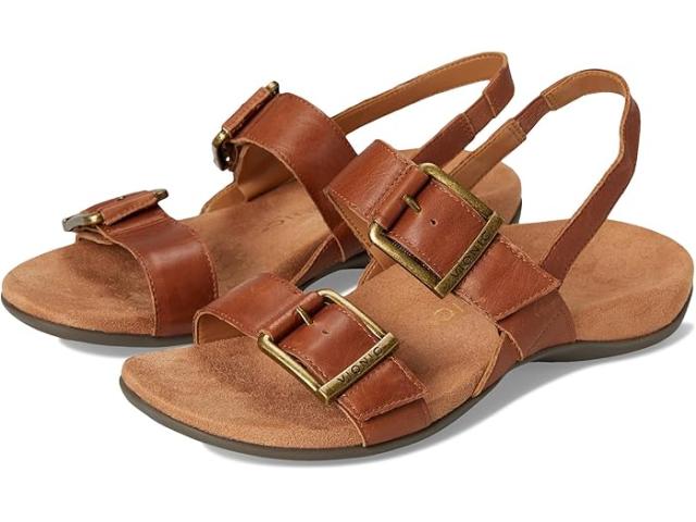 (取寄) バイオニック レディース リース スリングバックス VIONIC women Reese Slingbacks Tan Leather