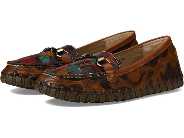 (取寄) ラルティストバイスプリングステップ レディース  L'Artiste by Spring Step women L'Artiste by Spring Step Delavigne Camel Multi