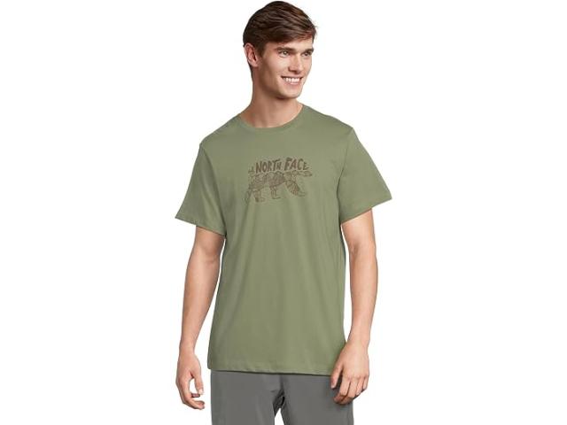 (取寄) ノースフェイス メンズ エボリューション TNF ベアー ショート スリーブ ティー グラフィック The North Face men Evolution TNF Bear Short Sleeve Tee Graphic Bark Mist