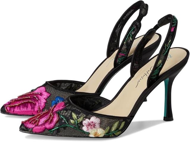 (取寄) ブルー バイ ベッツィジョンソン レディース エイプル ポンプ Blue by Betsey Johnson women April Pump Black Multi Floral