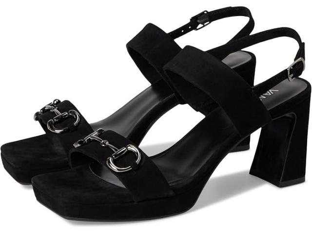 (取寄) ヴァネリ レディース モレナ Vaneli women Morena Black Suede